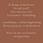Zingend door je Zwangerschap