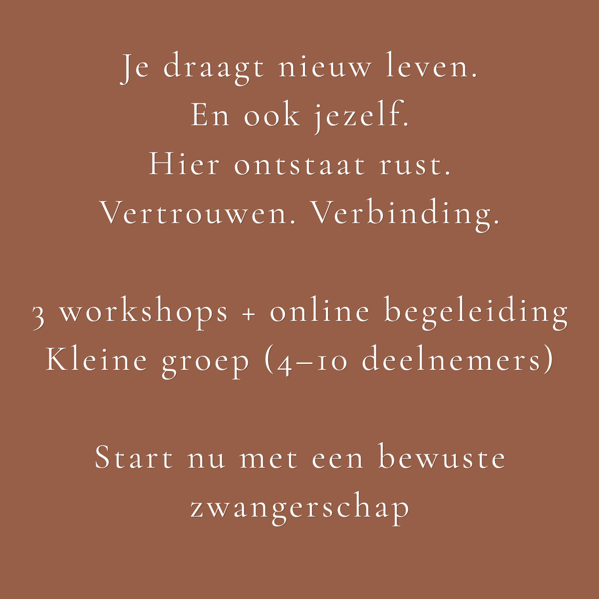 Zingend door je Zwangerschap